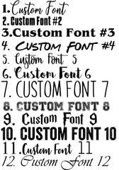 Bridal Custom Tee. Your Text Here
