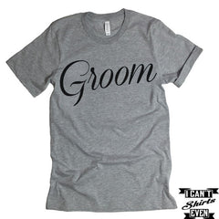 Groom T-shirt.  Bachelor Party Engagement Gift. Wedding Gift Husband to be Shirt