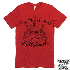 Outlander Tee. Lallybroch. Take Me To Lallybroch. Unisex Tshirt. Fan Tee.