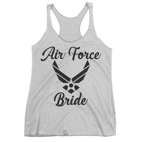 Air Force Bride Racerback Tank Top.