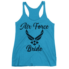 Air Force Bride Racerback Tank Top.