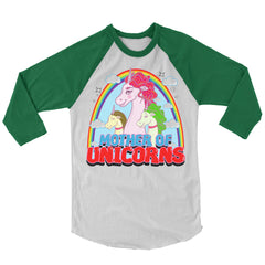 Mother of Unicorns Baseball Shirt
