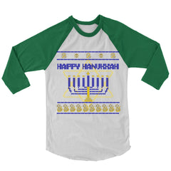Happy Hanukkah Baseball Shirt