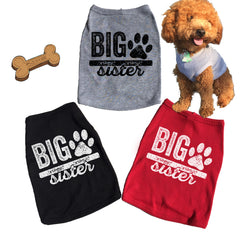 Big Sister Dog Tank. T-shirt.