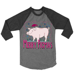 Merry Pigmas Baseball Shirt