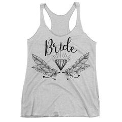 Bride Racer back Tank Top.
