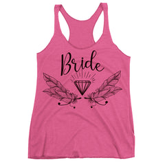 Bride Racer back Tank Top.