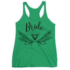 Bride Racer back Tank Top.