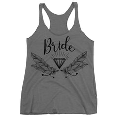 Bride Racer back Tank Top.