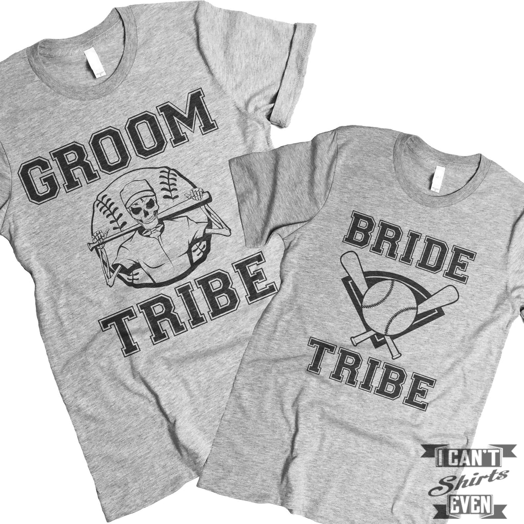 Bride Tribe Groom Tribe Shirts. Unisex.