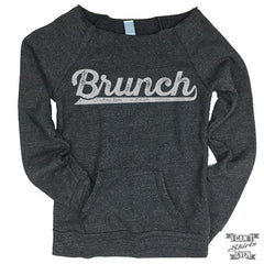 Off-The-Shoulder Sweater. Brunch.