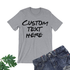 Your Logo Here Shirt. Custom Tee.