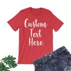 Your Logo Here Shirt. Custom Tee.