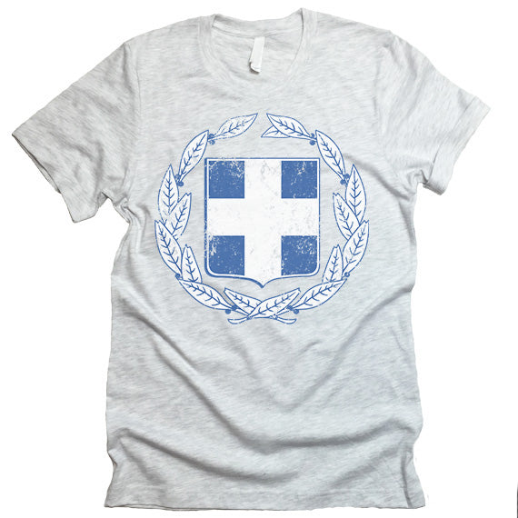 Greece Coat Of Arms t shirt.