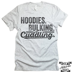 Hoodies Bulking Cuddling T shirt.