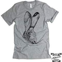 Rabbit Dali Shirt. Unisex Tshirt. Salvador Dali.