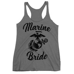 Marine Bride Racerback Tank Top.