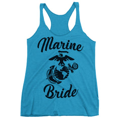 Marine Bride Racerback Tank Top.