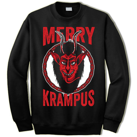 Merry Krampus Sweater. Jumper.