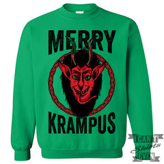 Merry Krampus Sweater. Jumper.