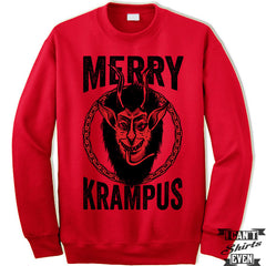 Merry Krampus Sweater. Jumper.