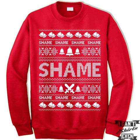 Cersei Shame Ugly Christmas Sweater
