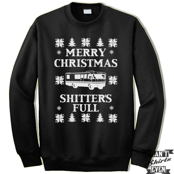 Shitters full hotsell christmas sweater