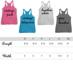 Careful Or You'll End Up In My Novel Racerback Tank Top.