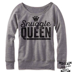 Snuggle Queen Off Shoulder Sweater