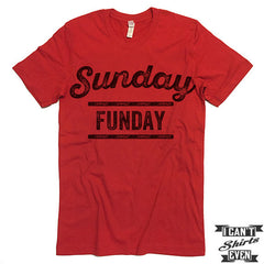 Sunday Funday T-shirt. Football Fan Shirt.