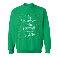 'Tis The Season To Be Merry Ugly Christmas Sweater