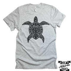 Turtle T-shirt. Tortoise Tattoo Shirt. Turtle Tee. Gift for Her. Gift for Him.