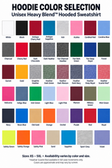 Custom Company Logo Hoodies – Front & Back Printing