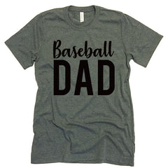 baseball dad tee shirt