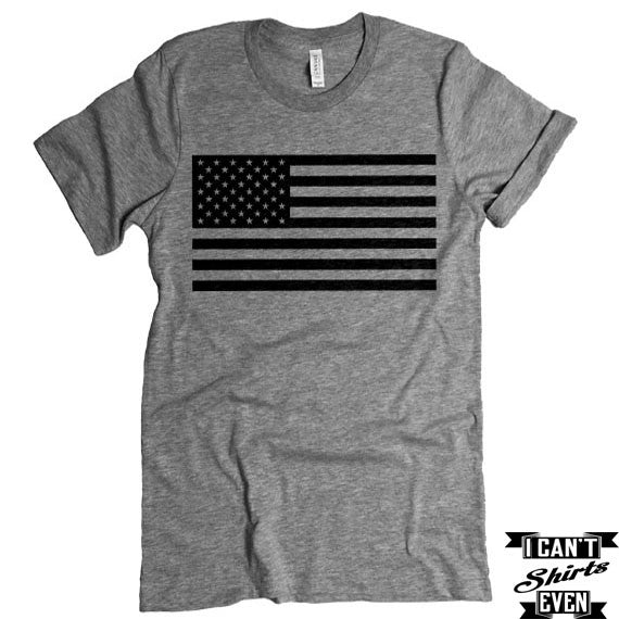 American Flag T-shirt. Merica Shirt. USA. Patriotic Unisex Tee. USA Shirt