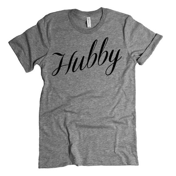 HUBBY Tee. Hubby T-shirt. Anniversary T shirt. Marriage T Shirt. Husband T-shirt.