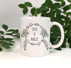 love and magic mug
