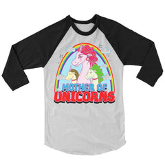 Mother of Unicorns Baseball Shirt