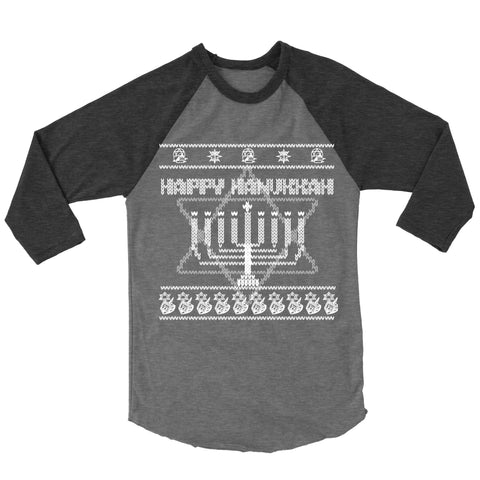 Happy Hanukkah Baseball Shirt