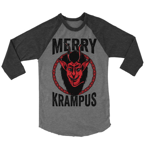 Merry Krampus Baseball Shirt