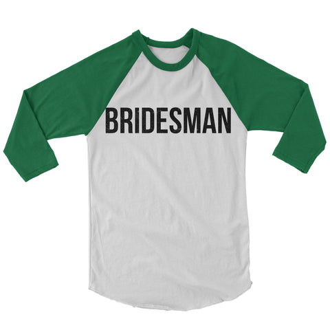 Bridesman Baseball Shirt