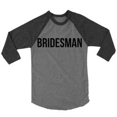 Bridesman Baseball Shirt