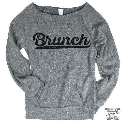 Off-The-Shoulder Sweater. Brunch.