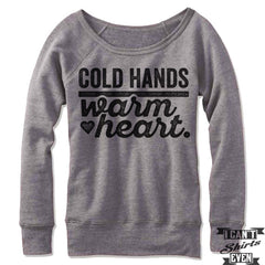 Cold Hands Warm Heart Off Shoulder Sweater