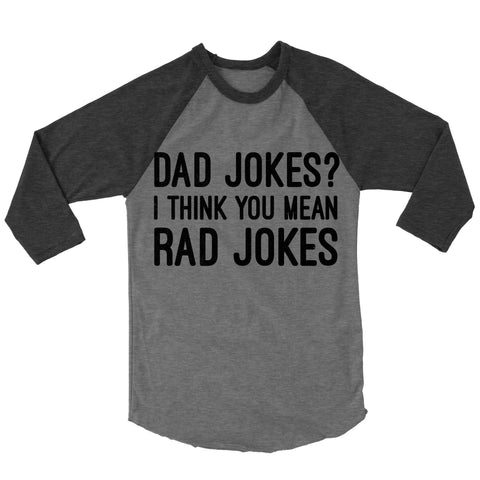 Dad Jokes? Baseball Shirt