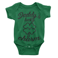 Daddy's Lucky Charm Baby Bodysuit.