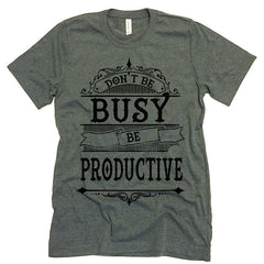 be productive