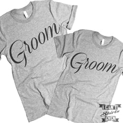 Groom Groom Shirts. Gay Marriage. LGBT.