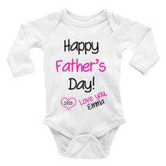 Happy Father's Day 2023 Baby Bodysuit. Baby Bodysuit.