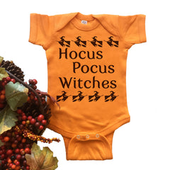 Hocus Pocus Witches Baby Bodysuit.